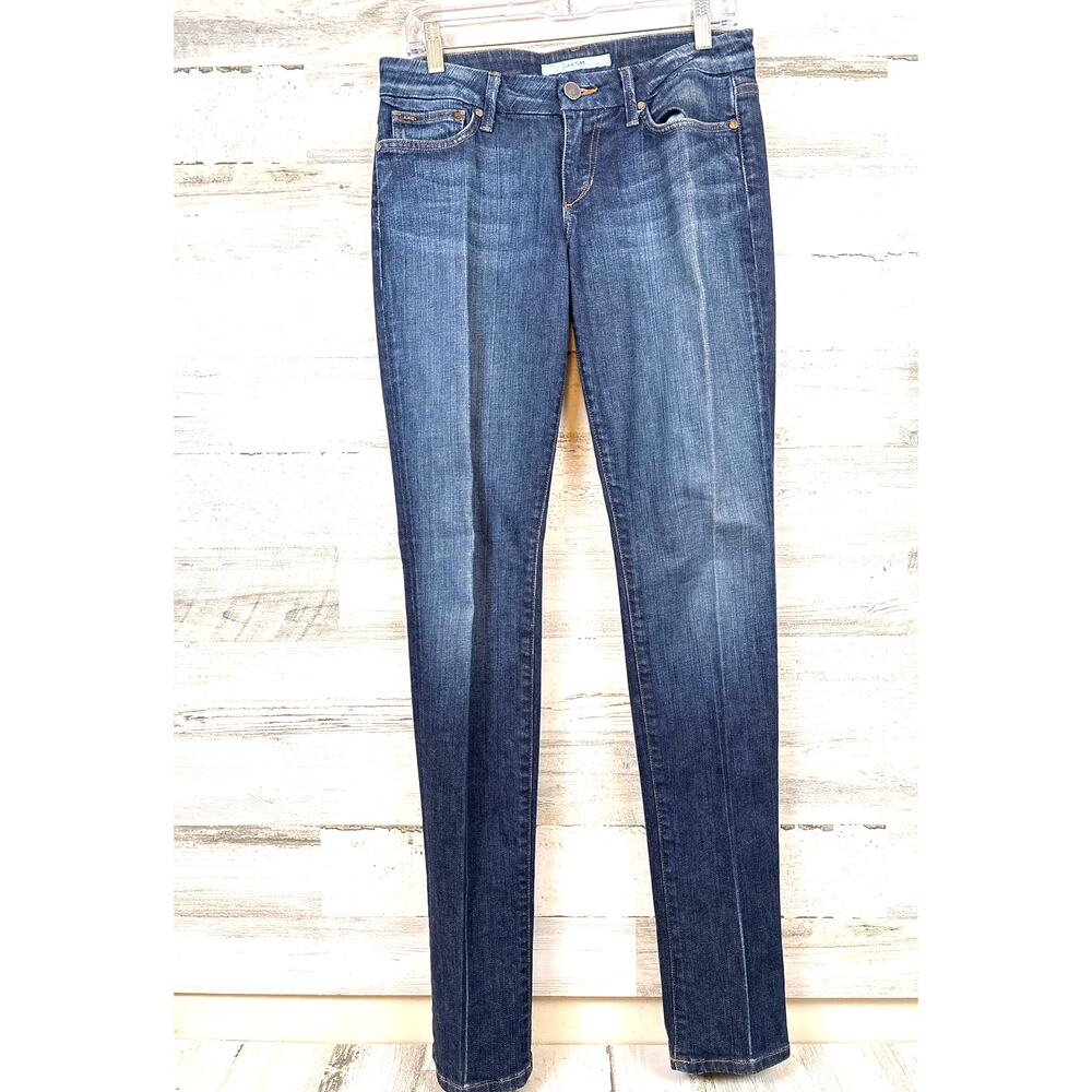 Joe’s Jeans The Chelsea Skinny Ankle Jeans Womens 28 Dark Wash Designer